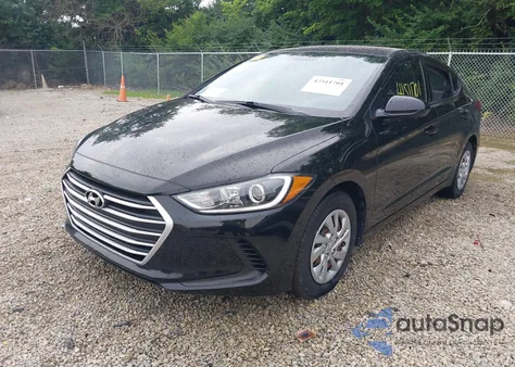 2018 Hyundai Elantra Se z USA, uszkodzony, nr VIN KMHD74LF6JU614660